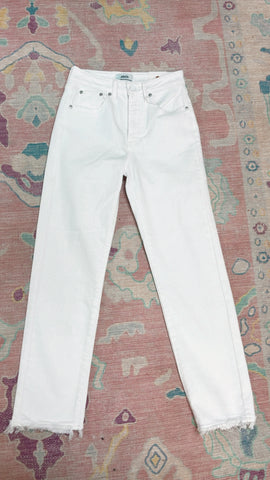GOING COASTAL ANKLE STRAIGHT JEANS- SUMMER SALE